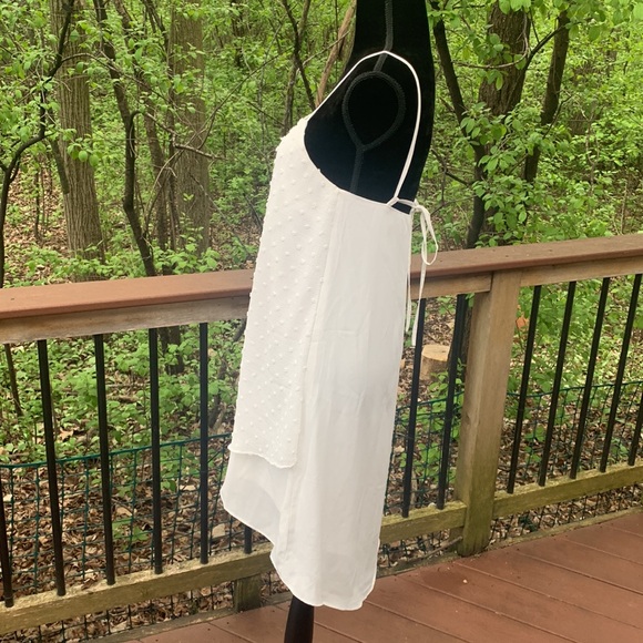 Style estate Dotted Swiss white summer dress. - Picture 2 of 6